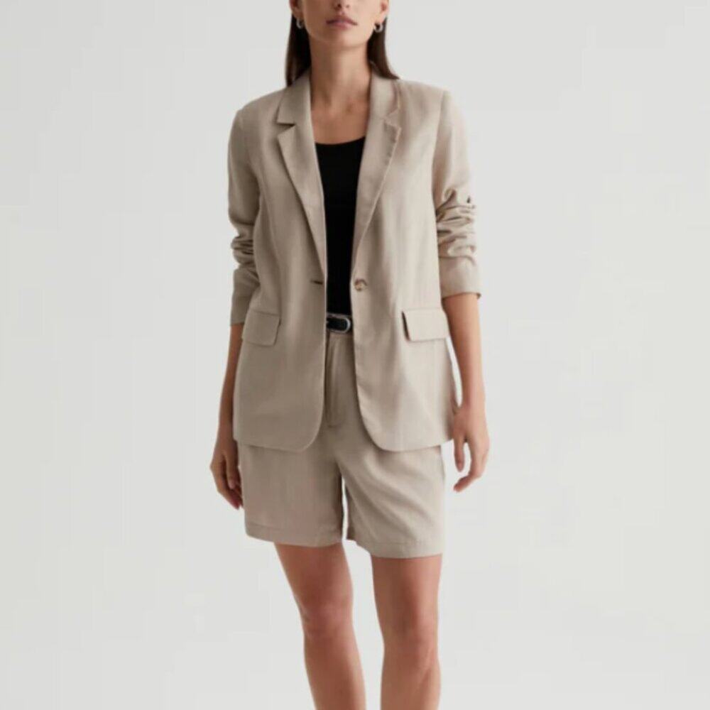 AG Denim Maren Relaxed Blazer